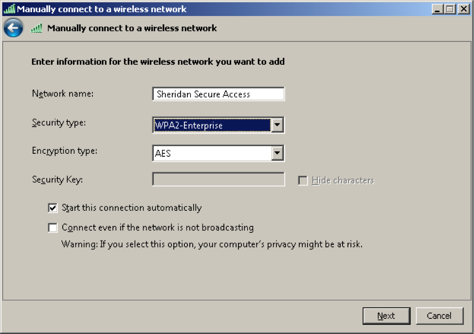 ewireless network utility windows