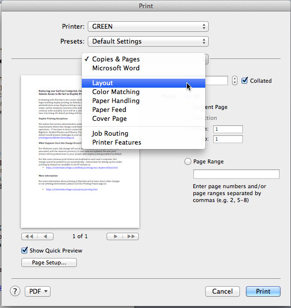 Microsoft Word For Mac 15.15 Double Sided Printing
