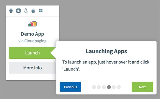 AppsAnywhere launching apps example