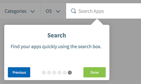 AppsAnywhere search example
