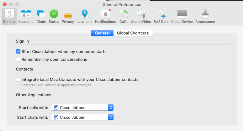 jabber client for mac voicemail ports