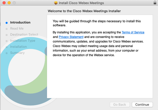 isssue with webex pluggin on outlook for mac